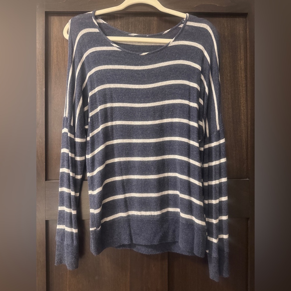 Striped Blue and White Sweater